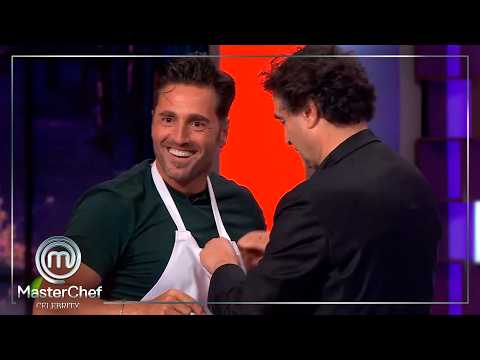 David Bustamante wins the pin and shows off his coolest side | MasterChef Celebrity Legends