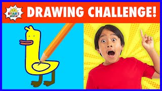 Can you finish the drawing challenge???