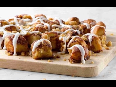 Little Caesars Cinnamon Loaded Crazy Bites Review - YouTube