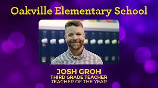 2022 Oakville Elementary Teacher Of The Year Josh Groh