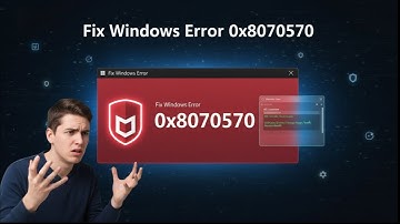 How to Fix Windows Error Code 0x80070570 (McAfee Secure Issue) – Step-by-Step Tutorial