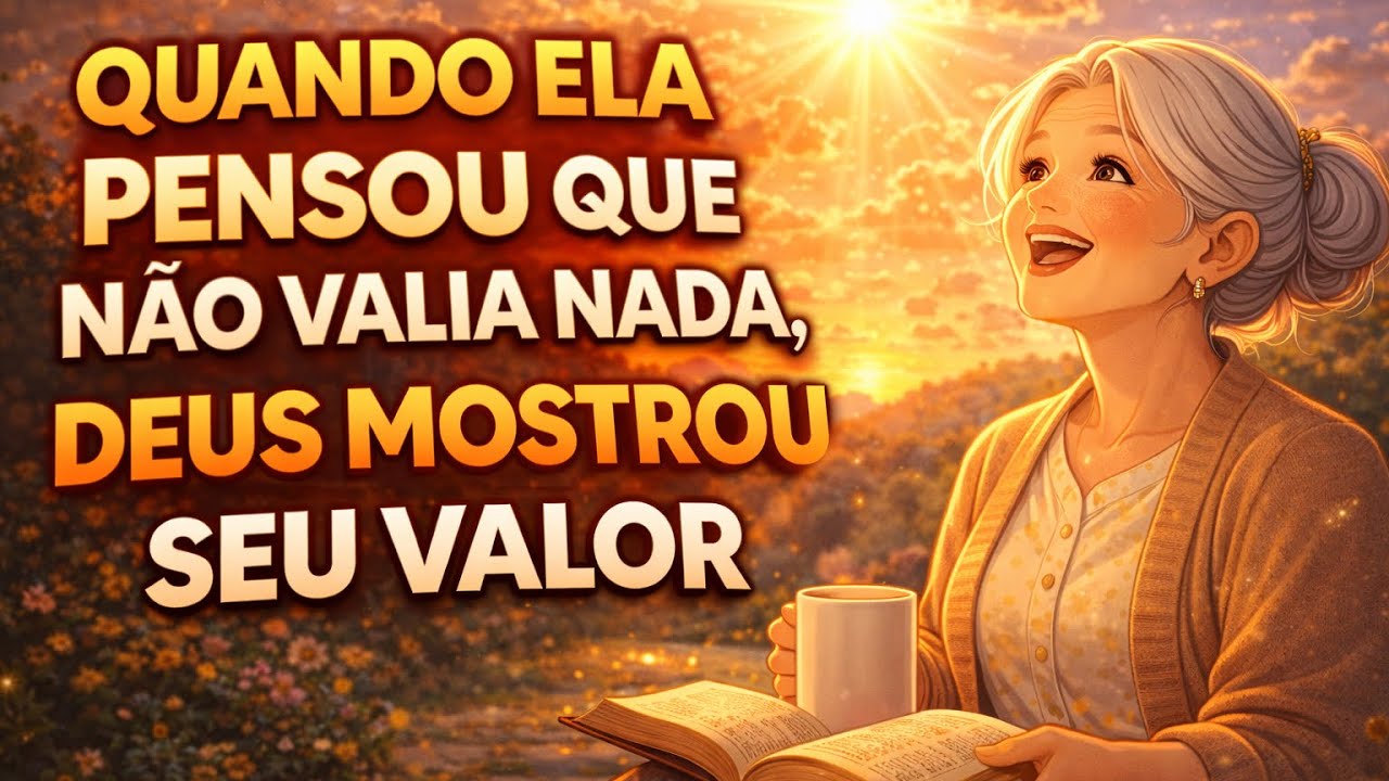 ELA SE SENTIA SEM VALOR, MAS DEUS A LEVANTOU | MENSAGEM MOTIVACIONAL CRISTÃ