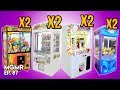 JUGANDO 8 Máquinas de Premios - MiniGames en el Mundo Real Ep 87