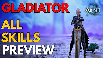 AION 2 Gladiator FULL Skill Showcase & EXPLANATION | Ultimate Preview