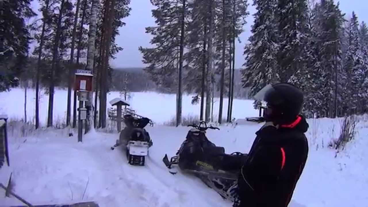 Skoter i Norrbottens kustland 22 dec 2014