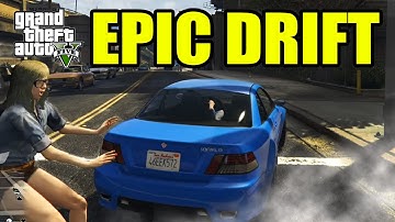 Arab Drifting Like a Boss! GTA V PC Drift Handling Mod - HD