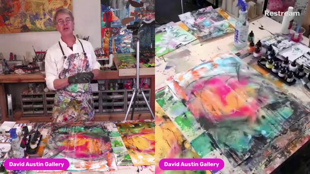 No Brush Painting!! Liquid Watercolor Painting Techniques! YouTube