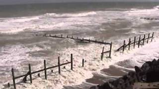 Happisburgh September storm