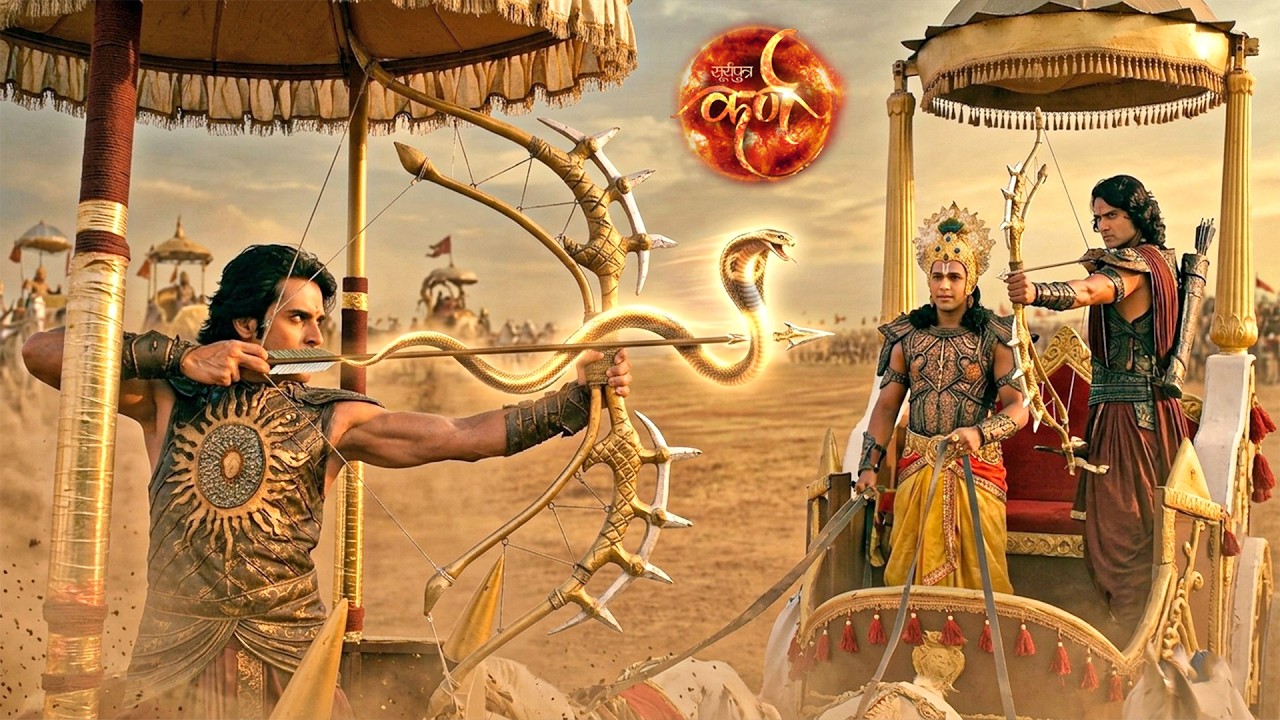 कर्ण ने अर्जुन का वध करने के लिए चलाया दिव्य नाग बाण | सूर्यपुत्र कर्ण | Mahabharat Story 2026