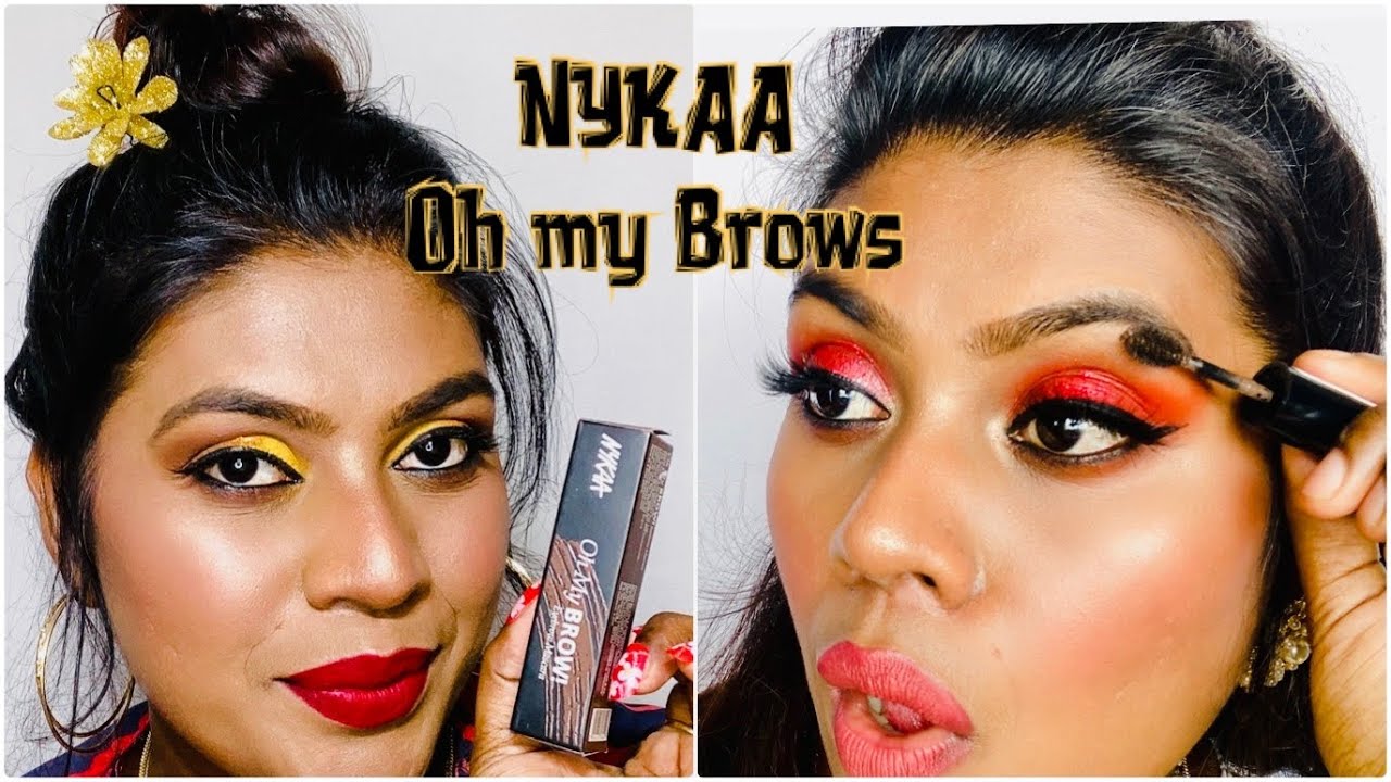 NYKAA OH MY BROW Review best eyebrow mascara under 500easy and quick
