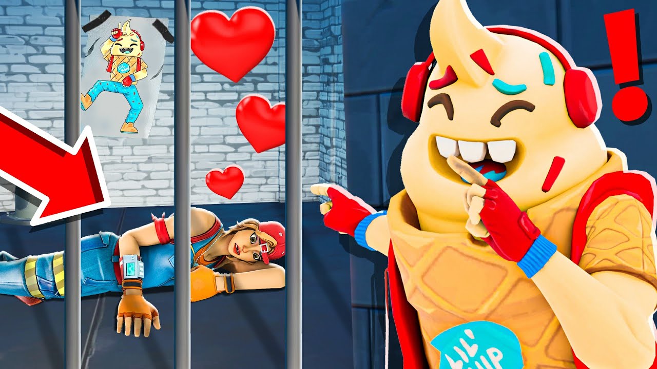 J'ESPIONNE MA COPINE en PRISON !! C'est HORRIBLE !! 😥(Fortnite Chapitre 3)