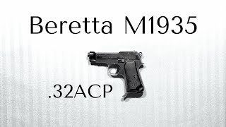 Beretta M1935 History