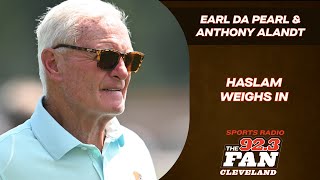 Browns owner Jimmy Haslam says team wants to see more of QB Dillon Gabriel, Shedeur Sanders progress