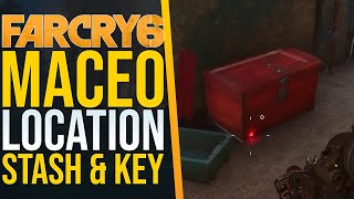 The location of the Key & Stash in Maceo (400 Moneda) - Far Cry 6 Special Operation