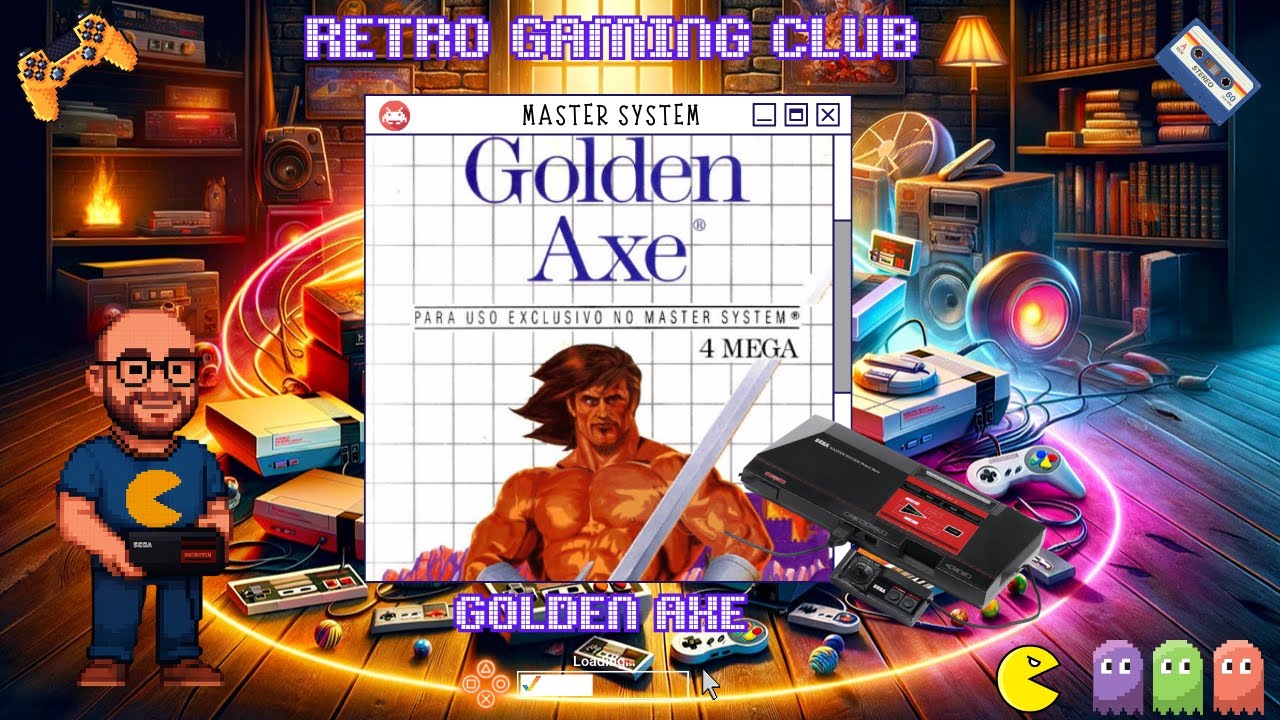 Golden Axe | Sega Master System | Classic Barbarian Beat-’Em-Up Action! ⚔️🎮| Review & Gameplay