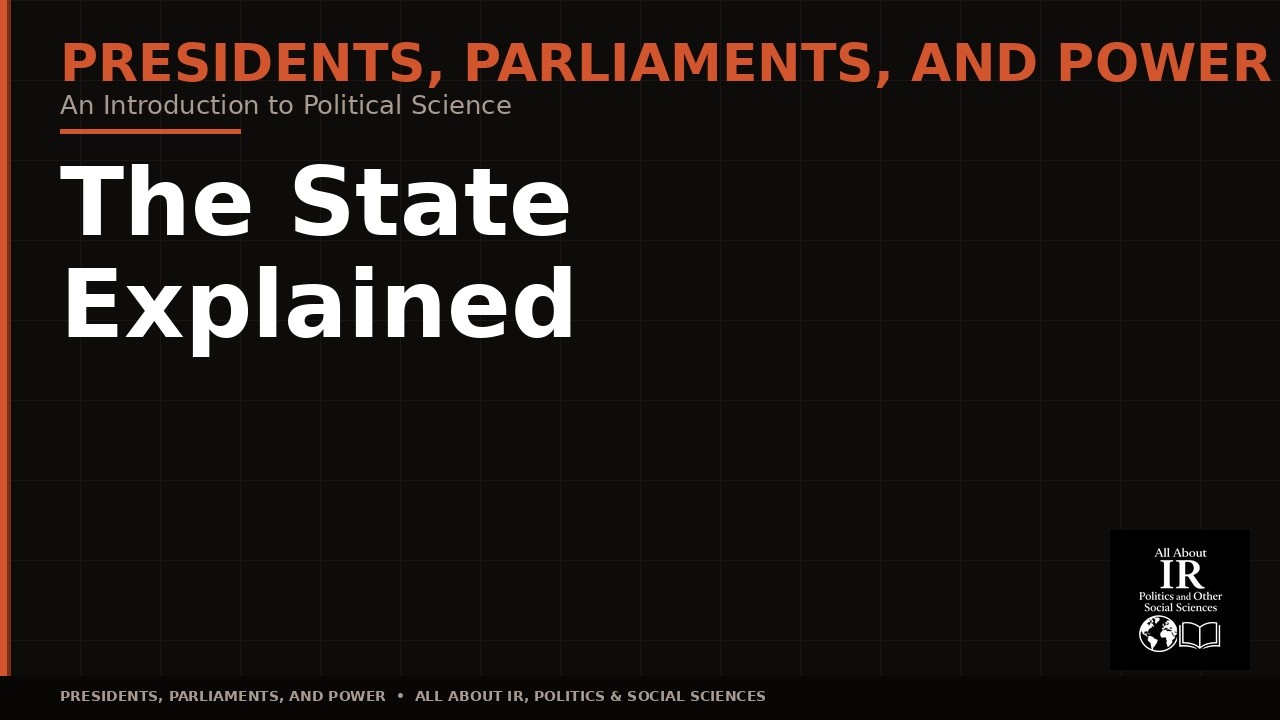 03 Introduction to Political Science | The State Explained - YouTube