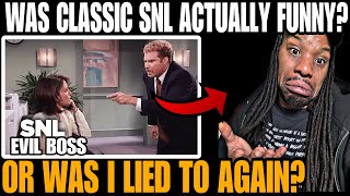 He is SAVAGE! First time reaction | “Snl-evil boss”