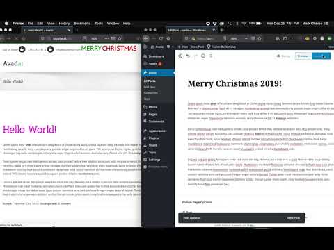 Trigger Browsersync WordPress Demo