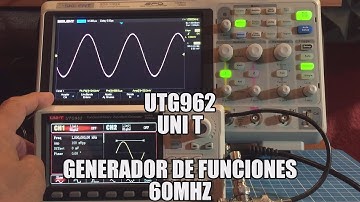 UTG962 UNI-T ARB Waveform Generator Generador de Funciones Arbitrarias