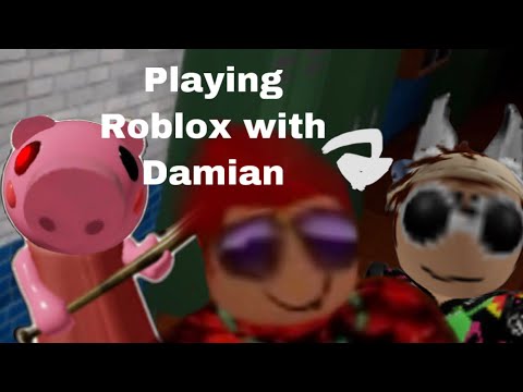 Playing Roblox With Damian Youtube - damian roblox