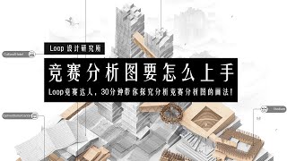 30分钟，带你聊聊常用建筑竞赛分析图的种类有哪些？