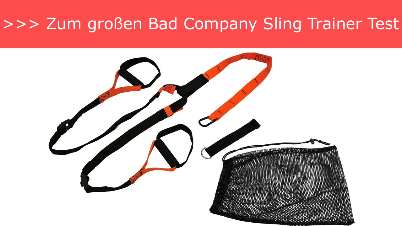 Bad Company Sling Trainer Sling Trainer Test YouTube