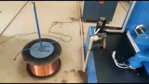 HXE-22DTA Fine wire drawing machine with annealer in Sudan 1