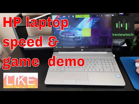 HP 8gb 256 SSD i5 Laptop Review with Speed Test and Game Demo (15s-fq1012na)