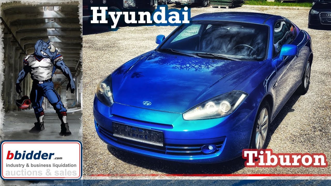 Hyundai Tiburon - 2009 - Versteigerung - for all auction hunters - YouTube