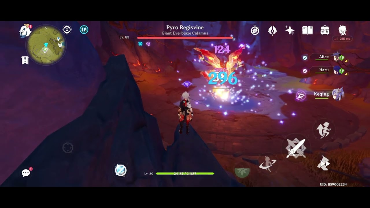 Pyro Regisivine vs C6 Yelan and C6 Ayato - YouTube