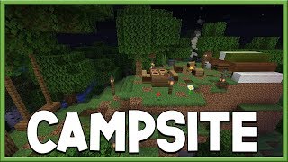 How To Build A Campsite | Minecraft Build Tutorial