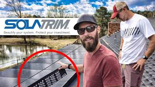 Energy Builds: 4K-SF Home, Protecting the Solar Array (SolaTrim Install)