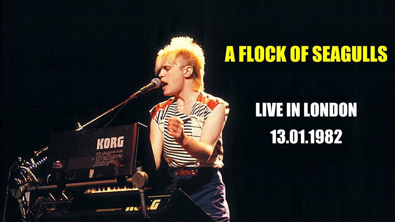 A Flock of Seagulls Live in London (13.01.1982) YouTube