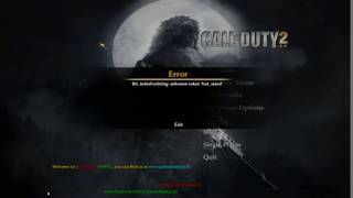 Famous COD2 Sniper server ERROR message Wealth