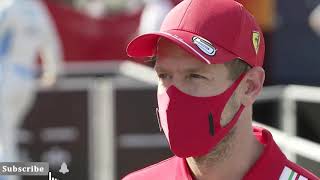 Sebastian Vettel - Post qualifying interview  F1 2020 Italian Grand Prix