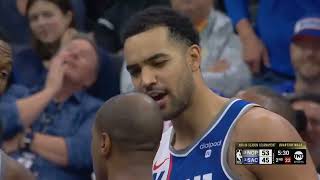 Trey Lyles and Jonas Valančiūnas get into a scuffle Lyles ***essed a technical foul #NBAHighlightR