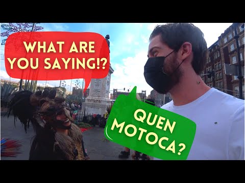 Gringo Speaks AZTEC (Nahuatl) In Mexico!  How Did They React? (#1)