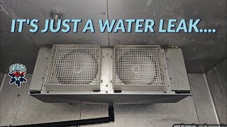 IT'S JUST A WATER LEAK....