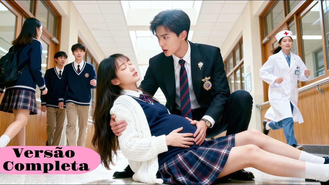 🩷🐼A estudante desmaiou e descobriu que estava grávida! Ela está grávida do filho do CEO!#kdrama
