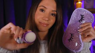 ASMR All Of The Personal Attention To Help You Fall Asleep 😴 (skincare, hairbrushing, massages)
