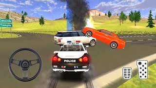 Police Car Chase Cop Driving Simulator Gameplay | Police Car Games For Android screenshot 2