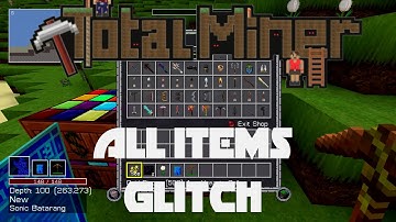 Total Miner - Dig Deep All Items Glitch