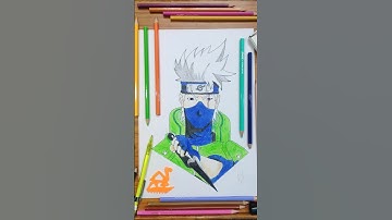 How to draw Kakashi part 1💥| easy step-by-step💥| drawing tutorial💥|#naruto #kakashi #animedrawing
