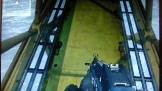 MW2 on crane out of underpass with backwards speed hack
