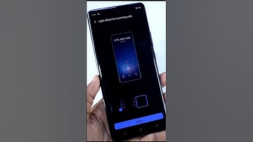 Vivo X60 Light Effects For Incoming Calls | #Shorts