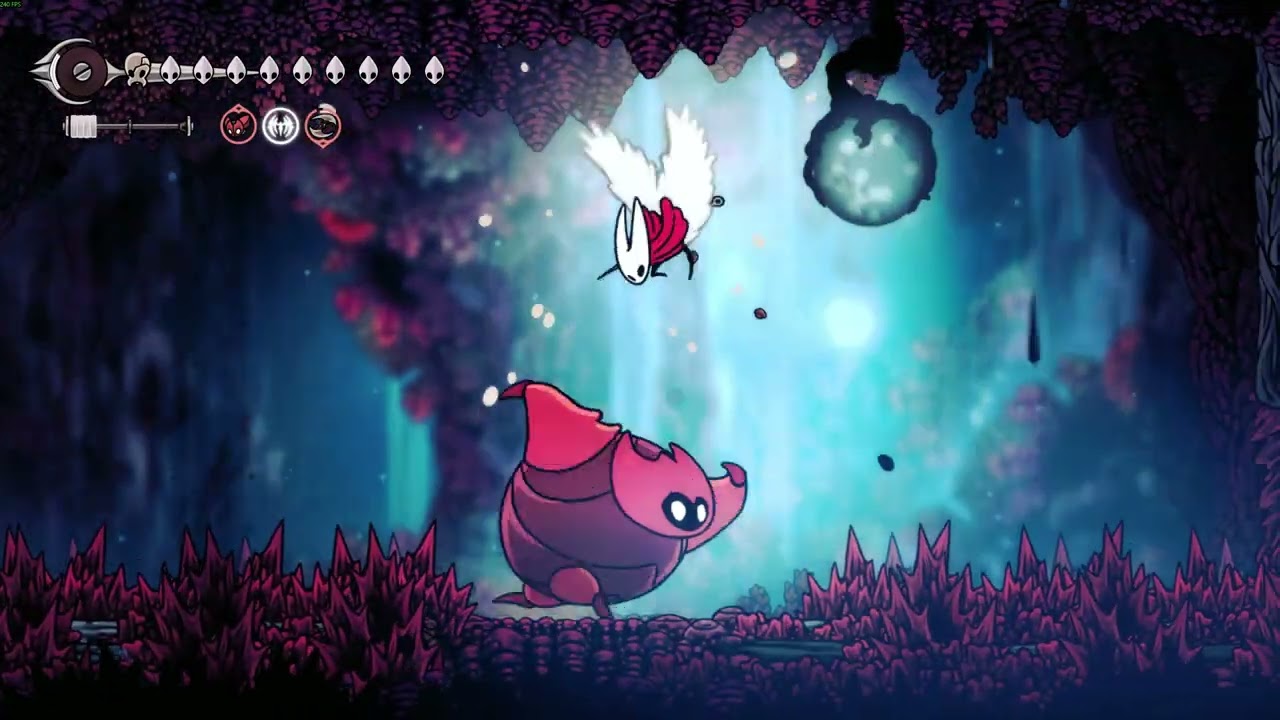 Hollow Knight Silksong: Coral Tower - No Tools - Hunter Crest