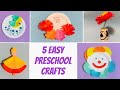 5 easy diy preschool crafts to make with cupcake liner