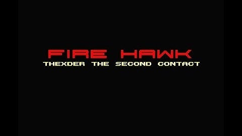 FireHawk - (MSX 2) - Thexder The Second Contact - GameArts 1989 - Gameplay All Missions Completed