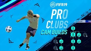 FIFA 19 PRO CLUBS | Cam Builds +Body Type Glitch