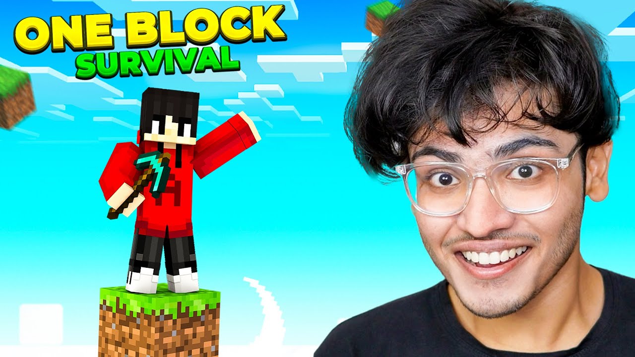 Minecraft, But you get only ONE BLOCK #1